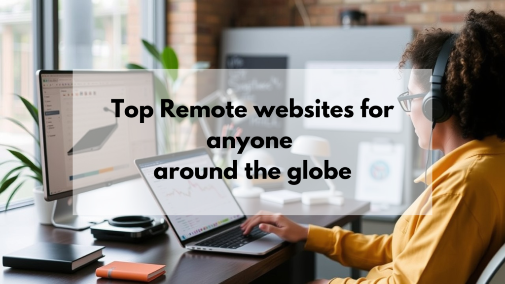 Top remote jobs websites for anyone around the globe